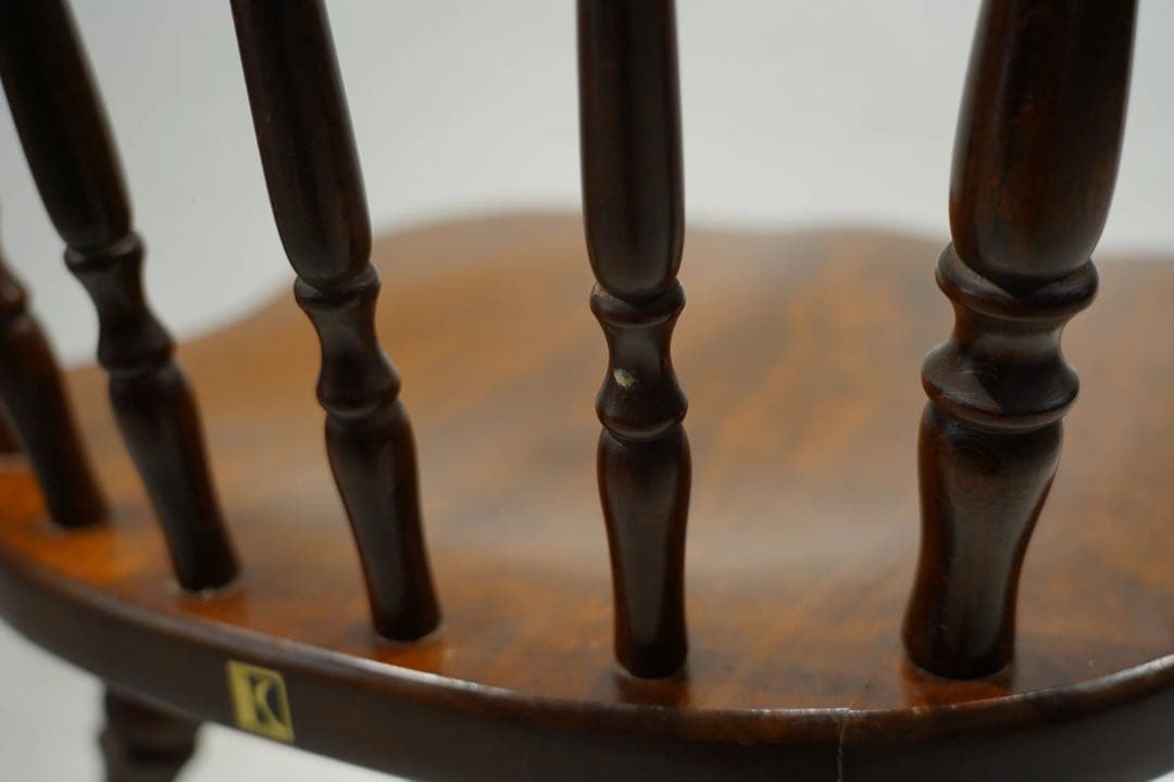 ウィンザーチェア　飛騨産業　キツツキ　ダイニングチェア　ヴィンテージ