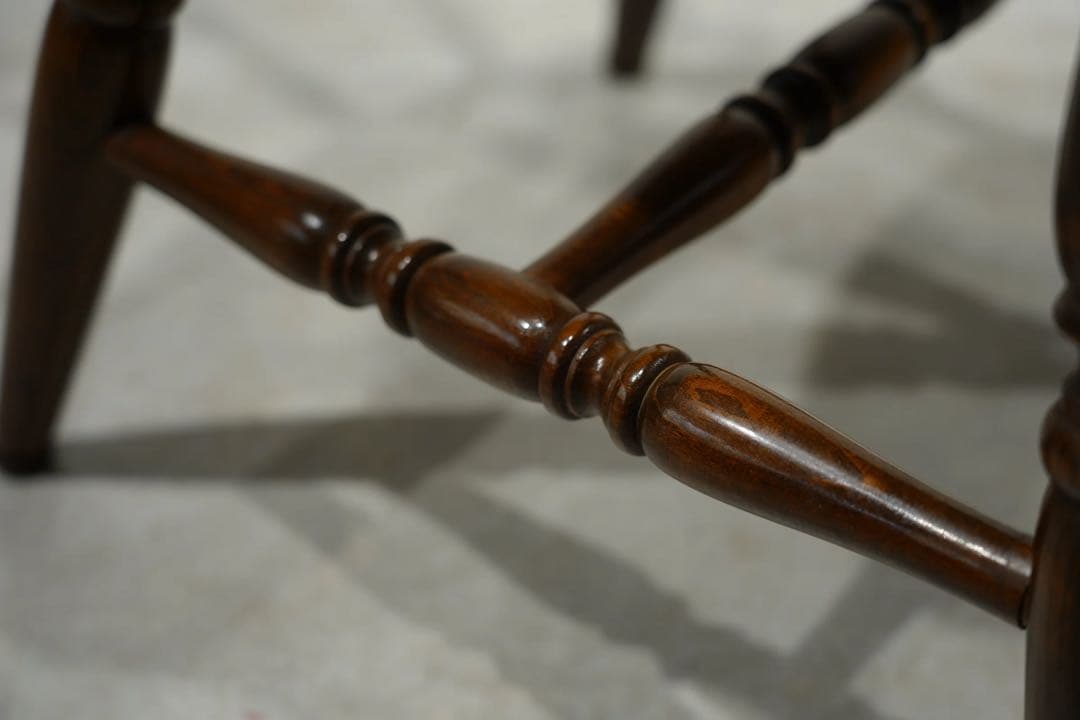 ウィンザーチェア　飛騨産業　キツツキ　ダイニングチェア　ヴィンテージ