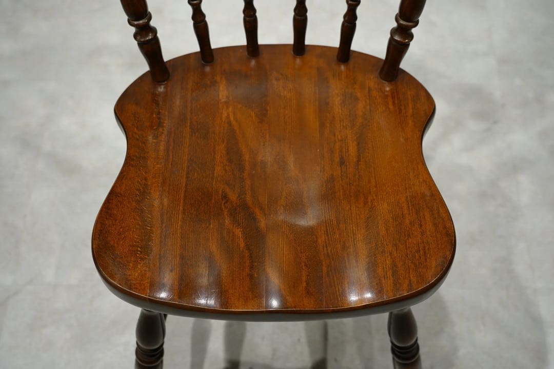 ウィンザーチェア　飛騨産業　キツツキ　ダイニングチェア　ヴィンテージ