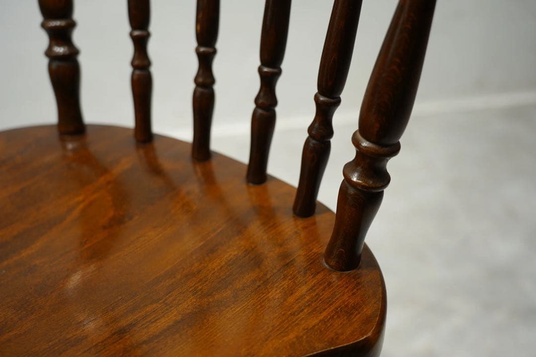 ウィンザーチェア　飛騨産業　キツツキ　ダイニングチェア　ヴィンテージ