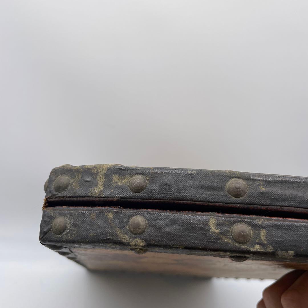 海外製屏風　ヴィンテージ　アンティーク　デコパージュパネル　スクラップスクリーン