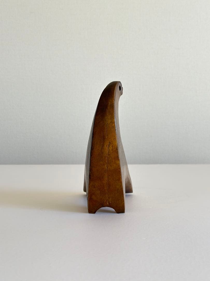 三枝惣太郎 新生鳩 ブロンズ彫刻 アート 美術 古道具 モダンデザイン