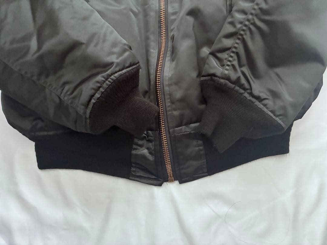 レア USA製 コリンス CORINTH MA-1 ブラック アメリカ製 XXL