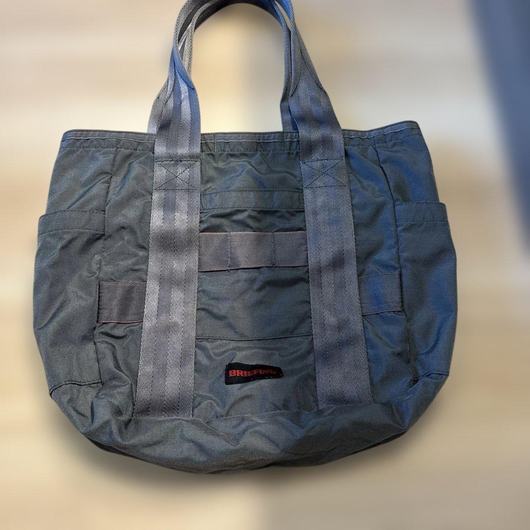 BRIEFING グレー トートバッグ