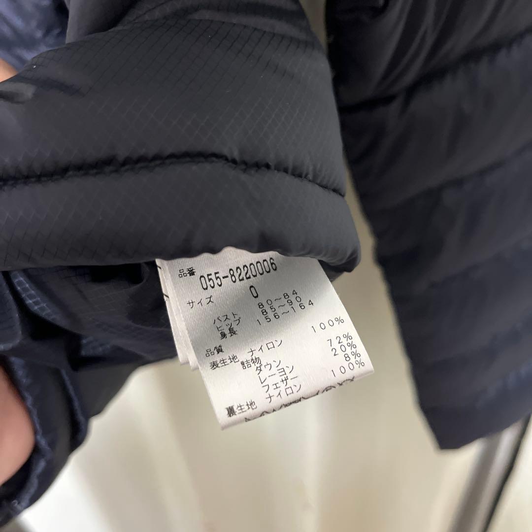 PEARLY GATES 2wayダウンジャケット レディース0サイズ