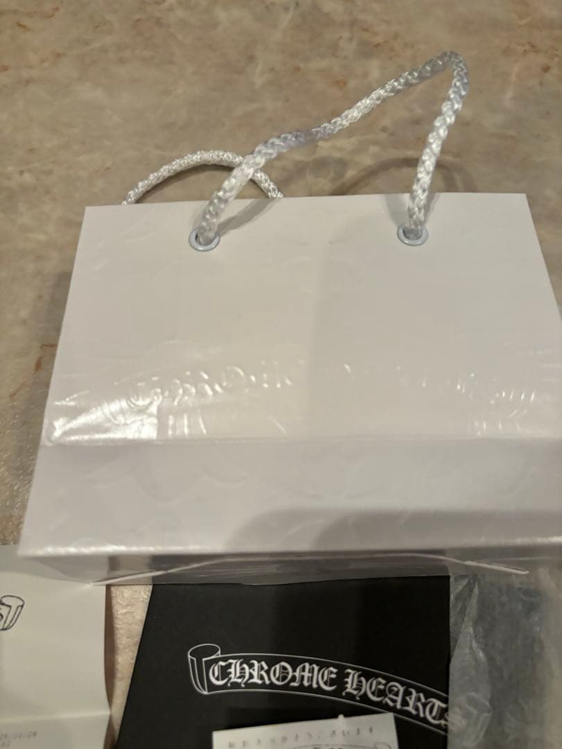 【新品11/29購入】クロムハーツ ワンボールタイニークロスCHボールチェーン付