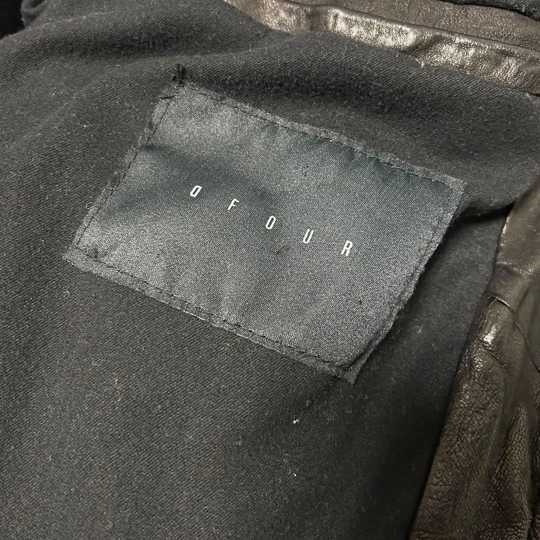 古着 DFOUR レザーフライトジャケット A-2タイプ サイズ54