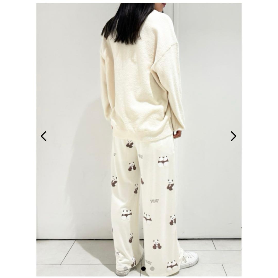 パンダジャガードプルオーバー＆ロングパンツSET