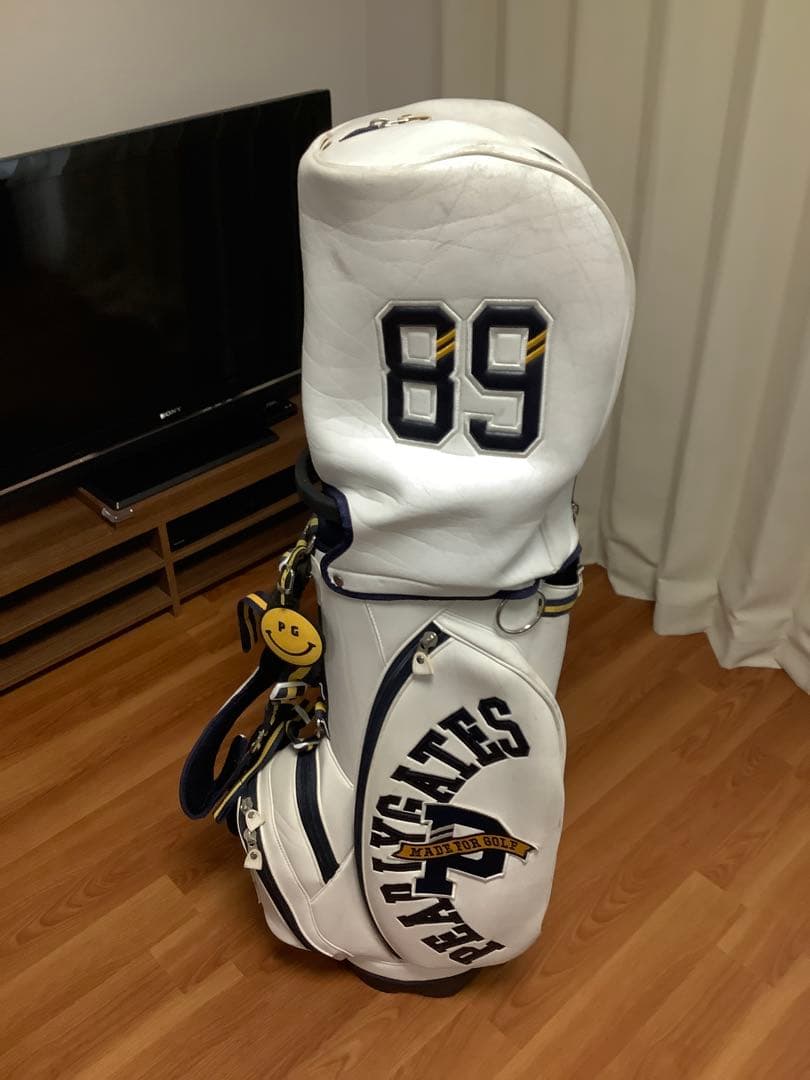 パーリーゲイツ　キャディバッグ　限定ニューヨークスマイル