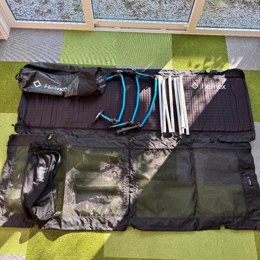 ヘリノックス　コットワンコンバーチブル　オールシーズンセット　コットレッグ付き