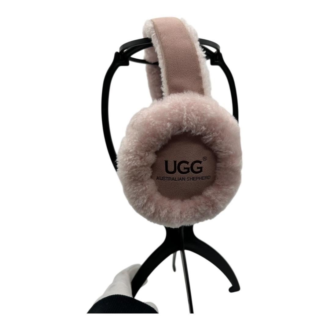 UGG アグ イヤーマフ 耳あて ピンク シープ スキン羊毛