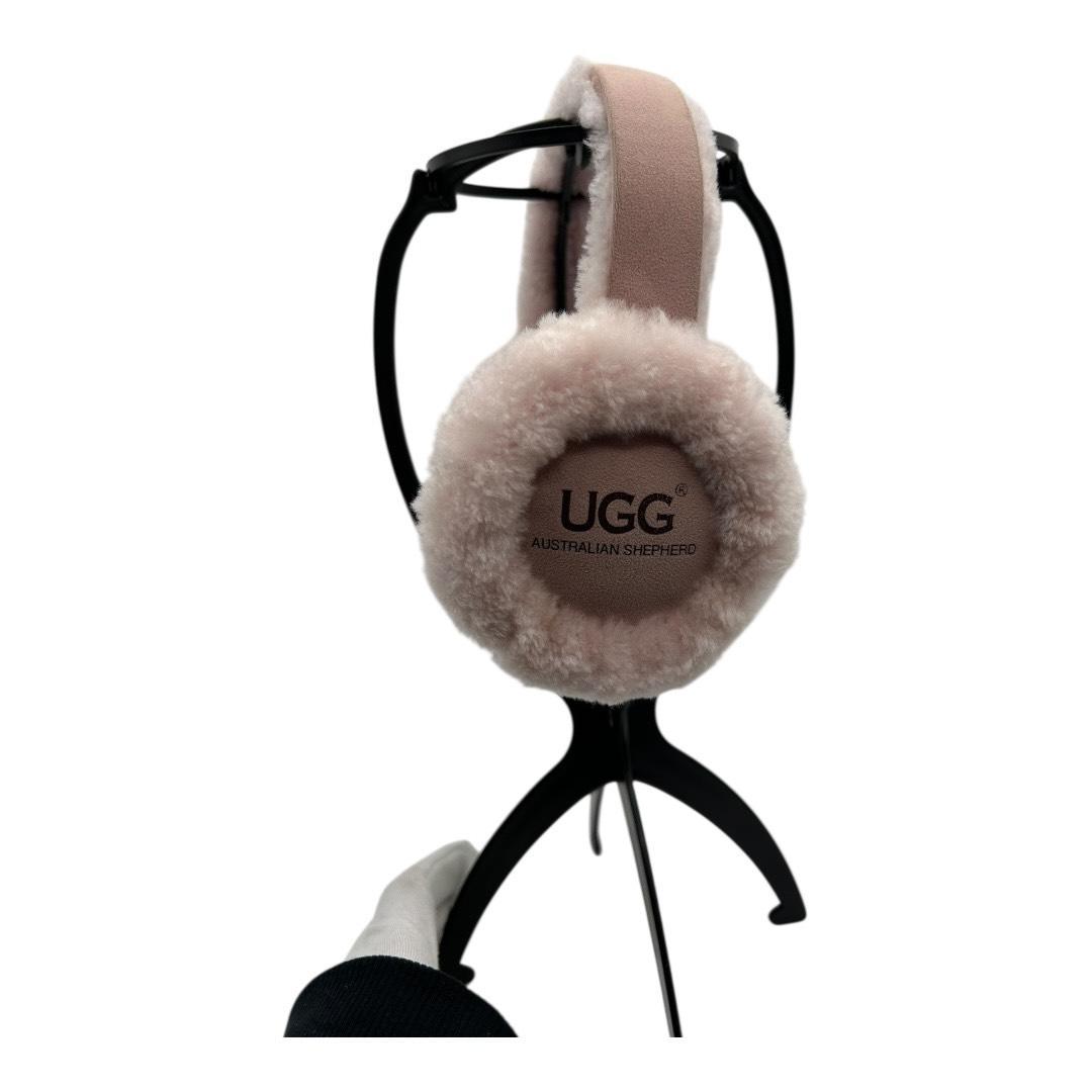 UGG アグ イヤーマフ 耳あて ピンク シープ スキン羊毛