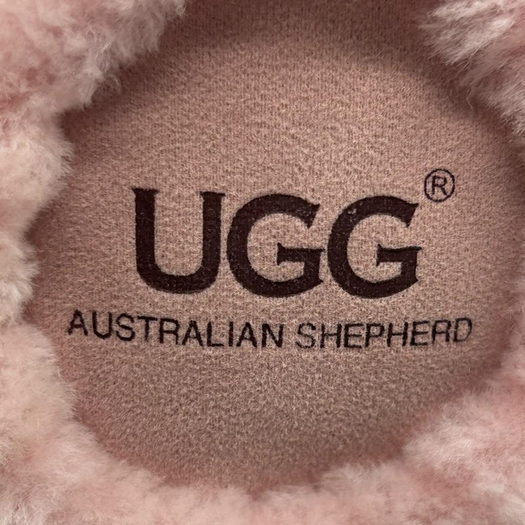 UGG アグ イヤーマフ 耳あて ピンク シープ スキン羊毛