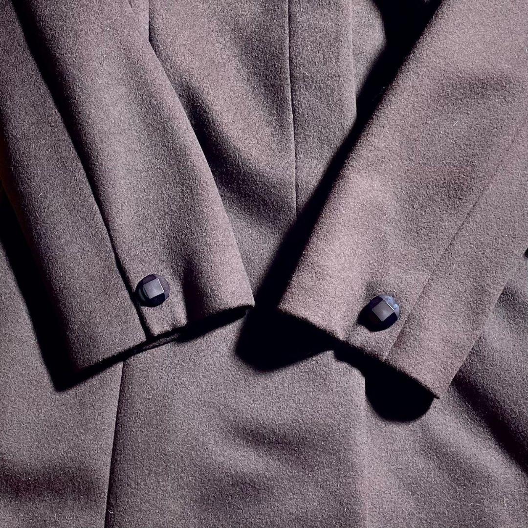 カシミヤ100%◎✨極美品✨レリアン 高級素材 ミンクファー ロングコート 9号