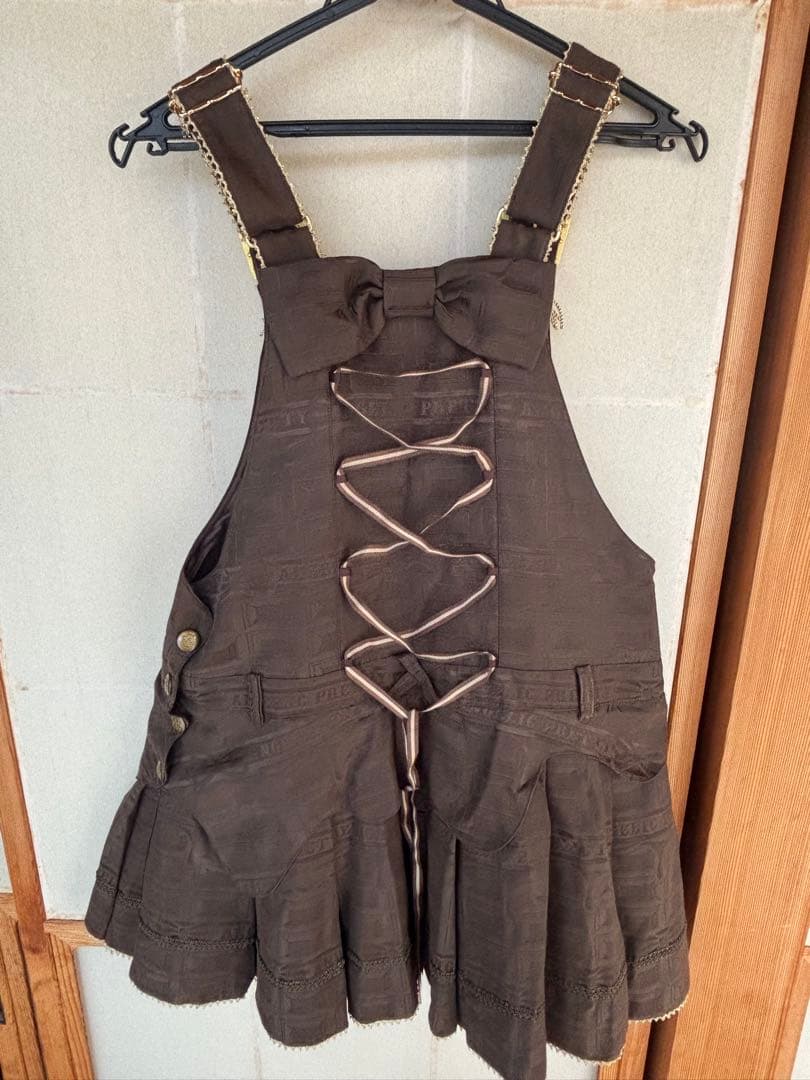 値下Melty  Chocolateサロペット