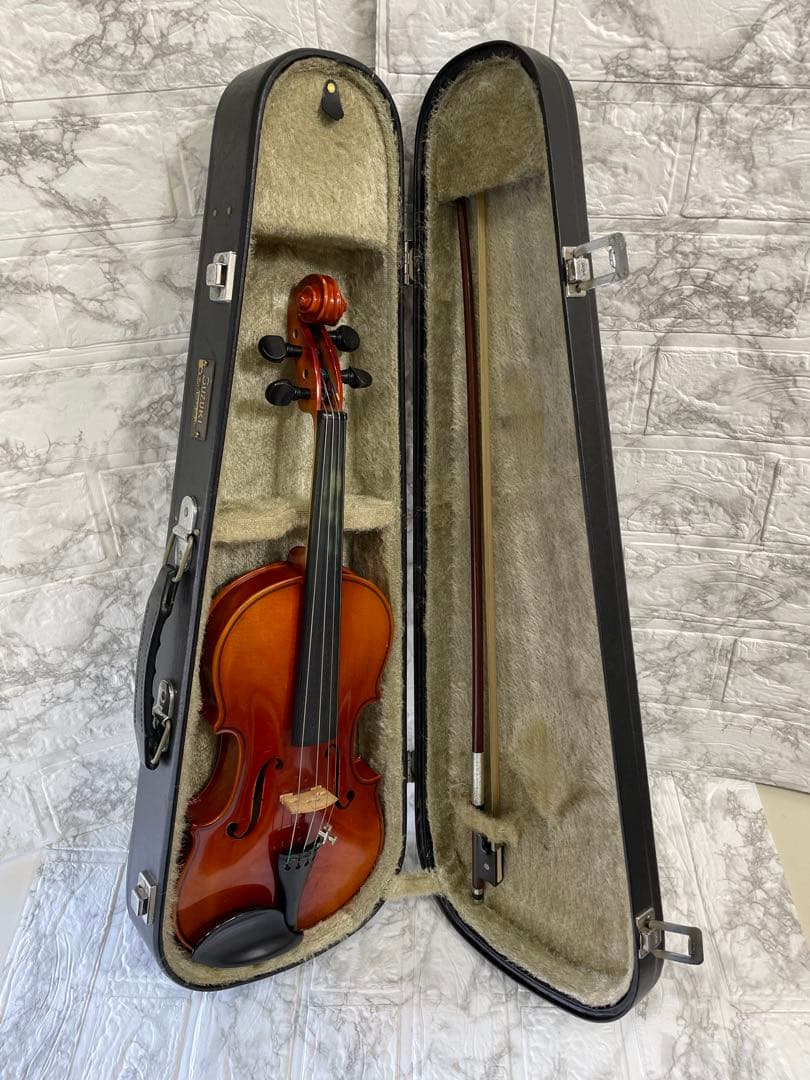 SUZUKI NO.220 1/4 ハードケース 弓付属 鈴木バイオリン