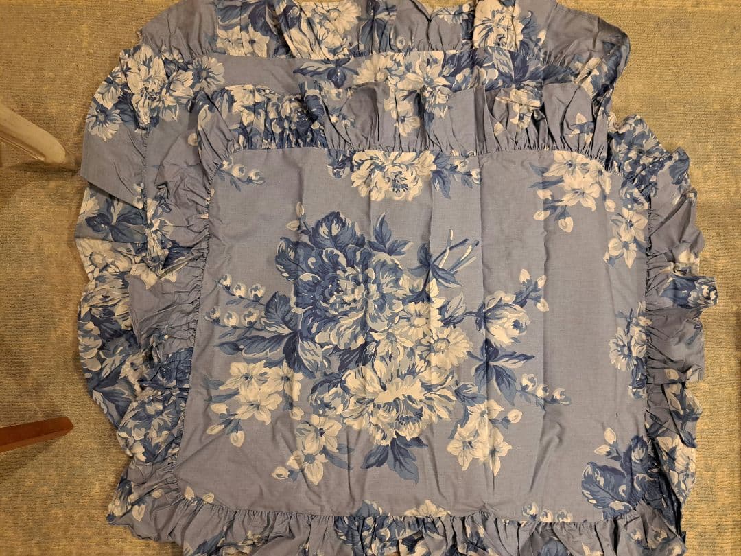 ラルフローレン　コンフォーター＆ピローシャム　セット　クイーン