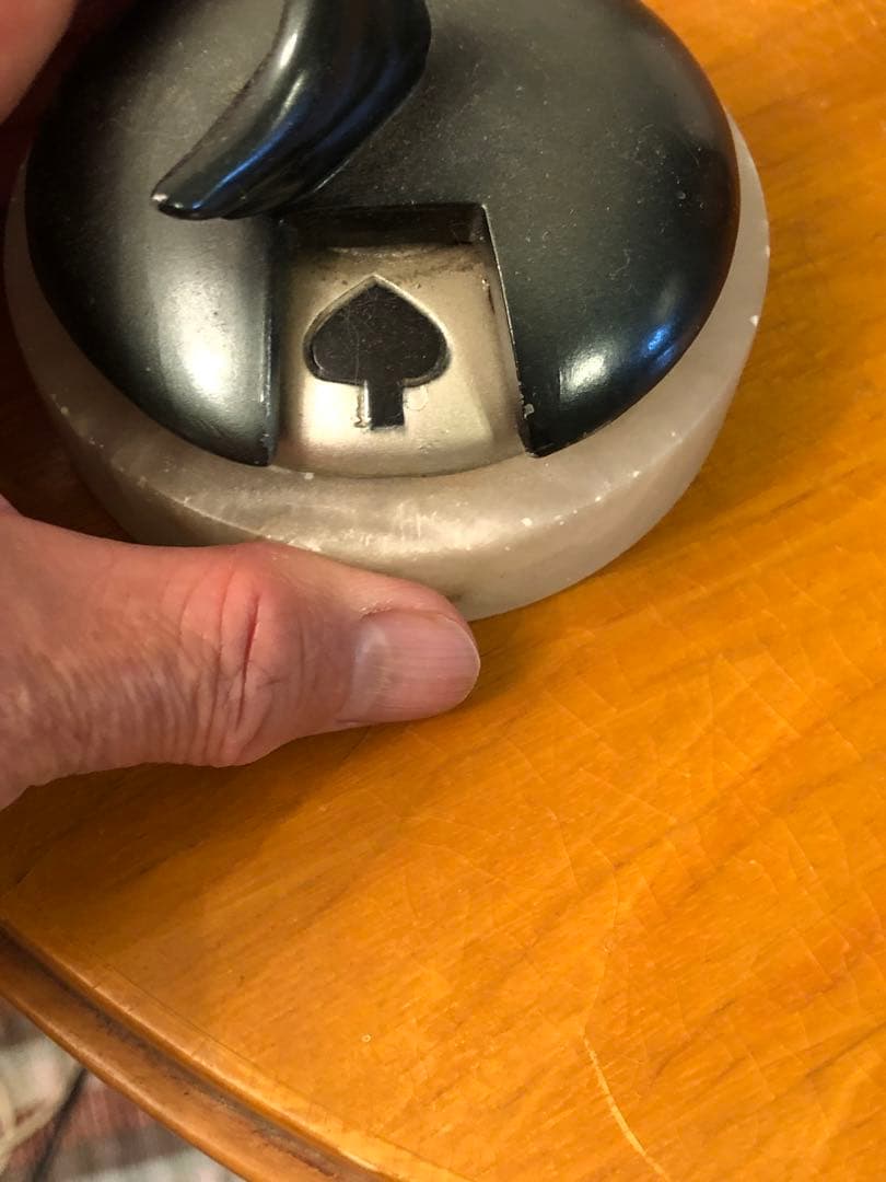 アンティーク　ハーレクイン　ジェスチャー　ツーフェイス　50s レトロ