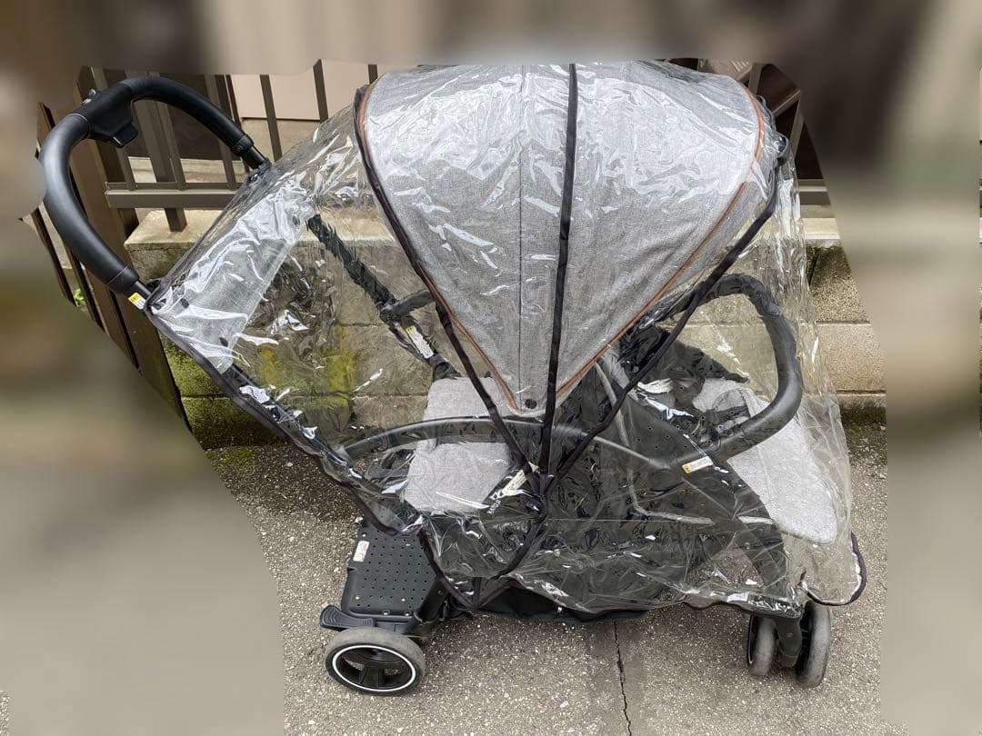 【MOG】katoji 2-seater 2シーター　レインカバー付き