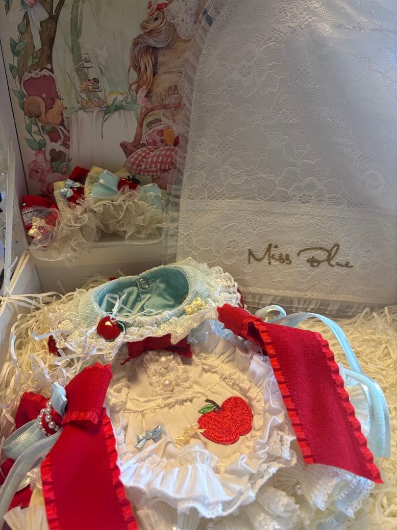 28◆MISS BLUE・PET お洋服　白雪姫　ミスブルー　ペット