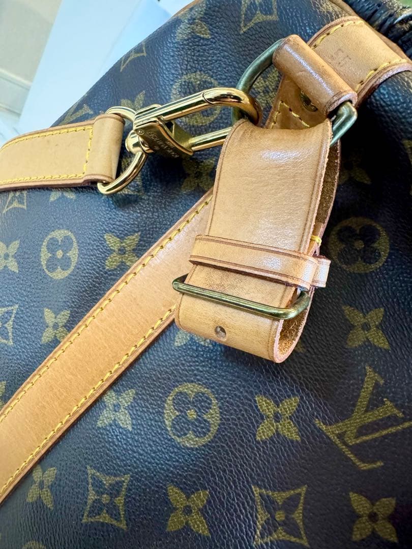 Louis Vuitton モノグラム ボストン キーポル・バンドリエール55