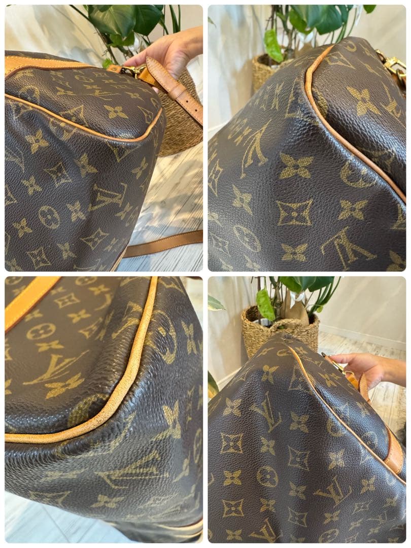 Louis Vuitton モノグラム ボストン キーポル・バンドリエール55