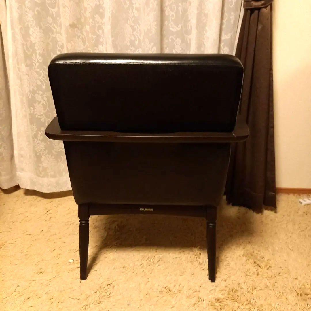 カリモク風　　ソファー　ブラック