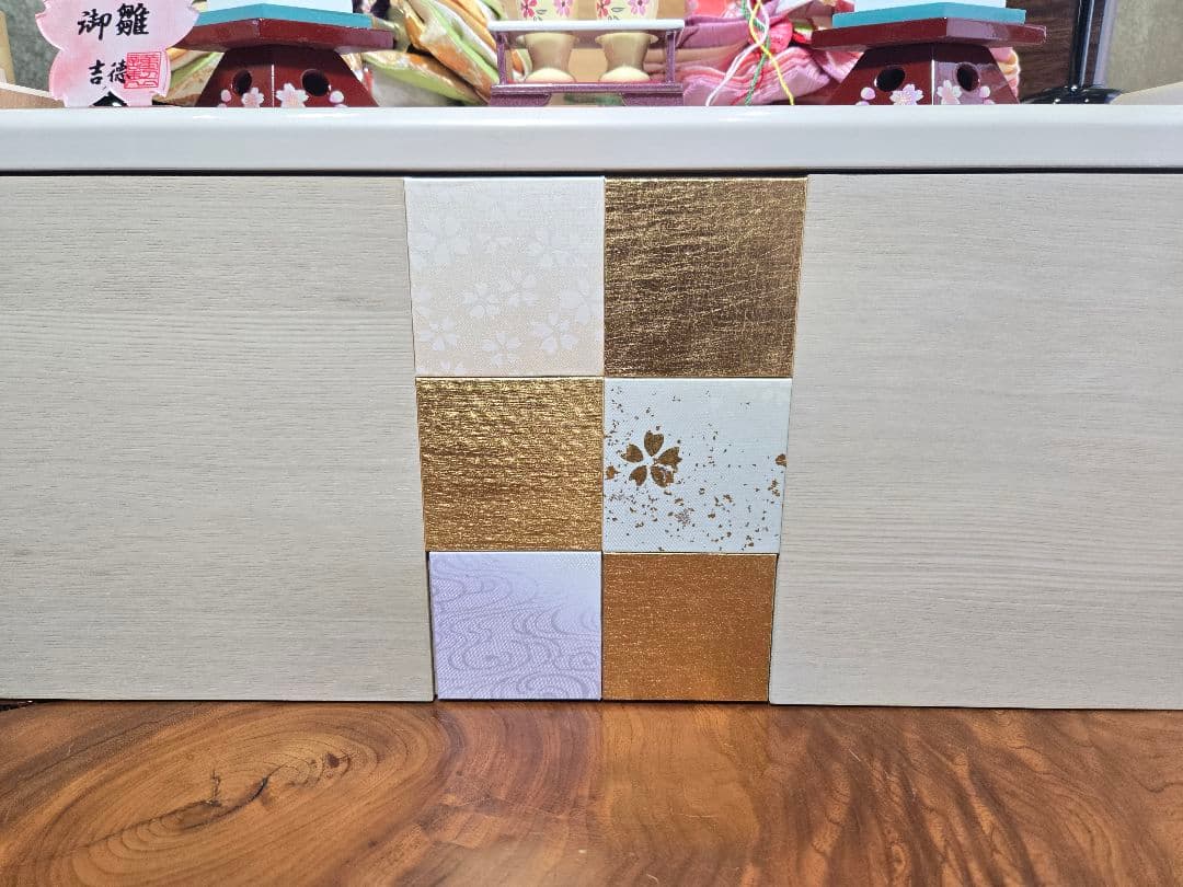 【一点限り】雛人形 収納飾り 　HS32