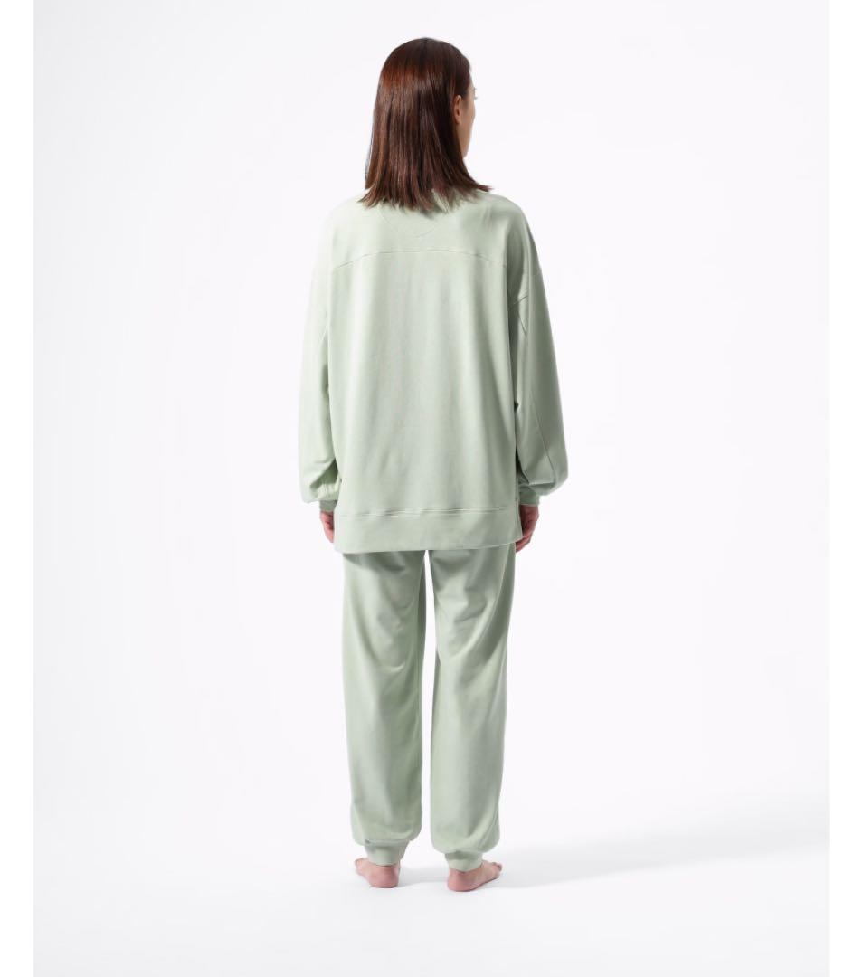【美品】TENTIAL BAKUNE Ladies上下セット M ＆Lグリーン
