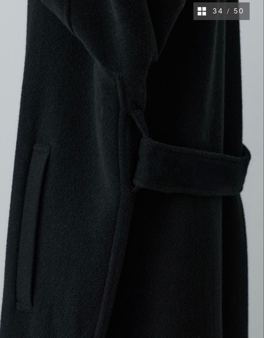 crewre リバーロングステンカラーコート