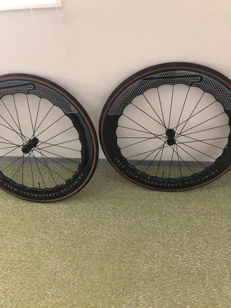 disc コンチネンタルグランプリタイヤ28C 新品取り付け済みカーボンホイール