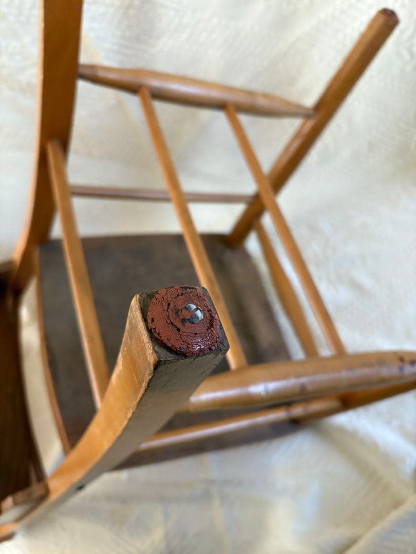 アンティーク　チャーチチェア　ロイズアンティーク 購入品