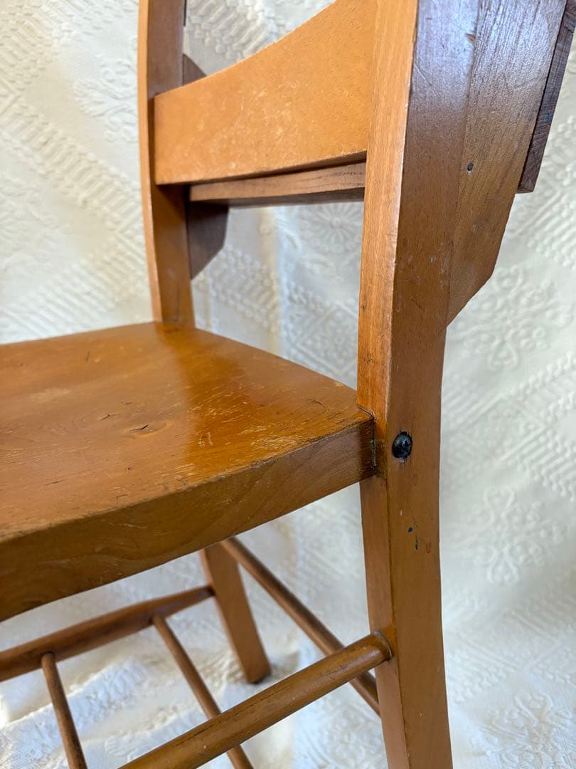 アンティーク　チャーチチェア　ロイズアンティーク 購入品