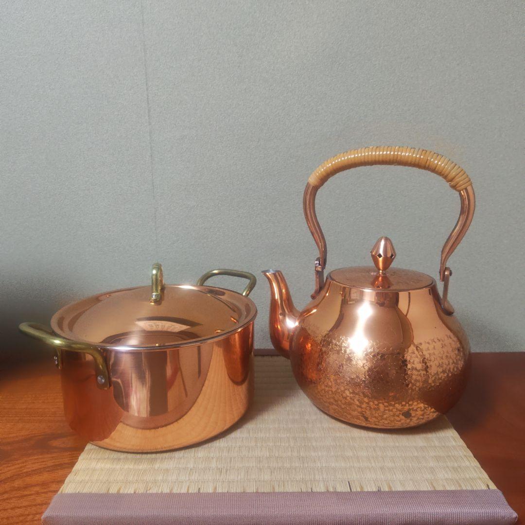 銅やかん、銅鍋