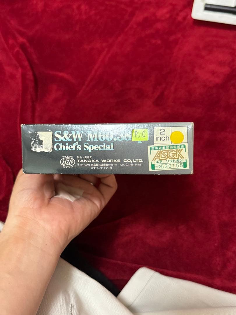 タナカワークス　S&W M60 .38pc パフォーマンスセンター