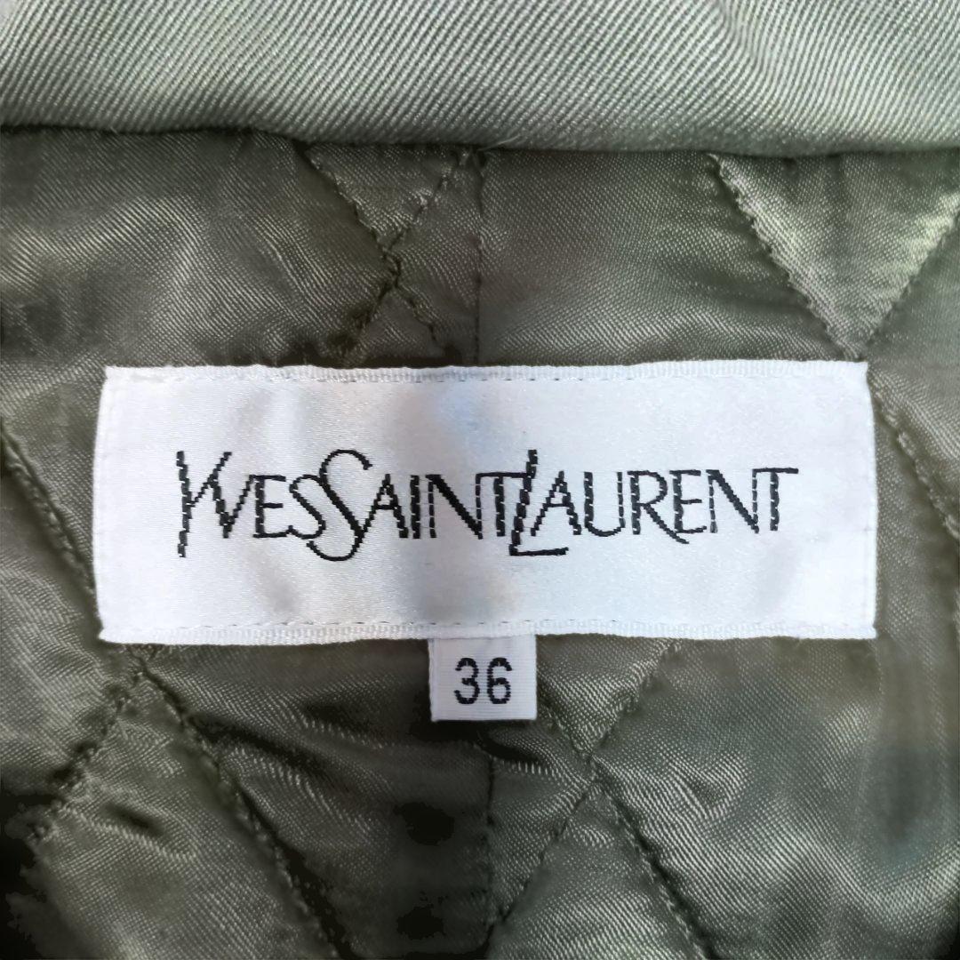 新品タグ付 90’YvesSaint Laurentコート 定価12万円 訳あり