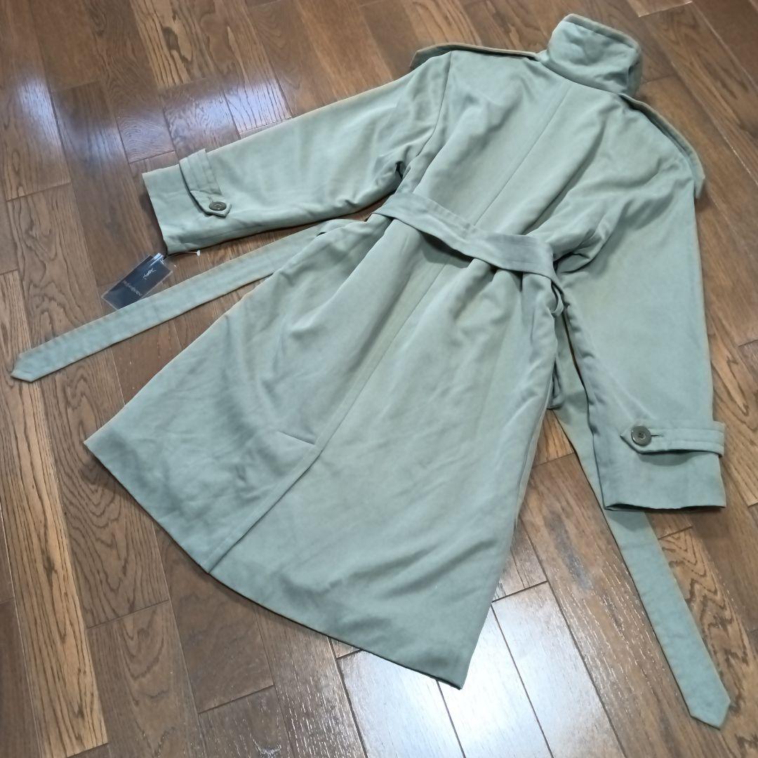 新品タグ付 90’YvesSaint Laurentコート 定価12万円 訳あり