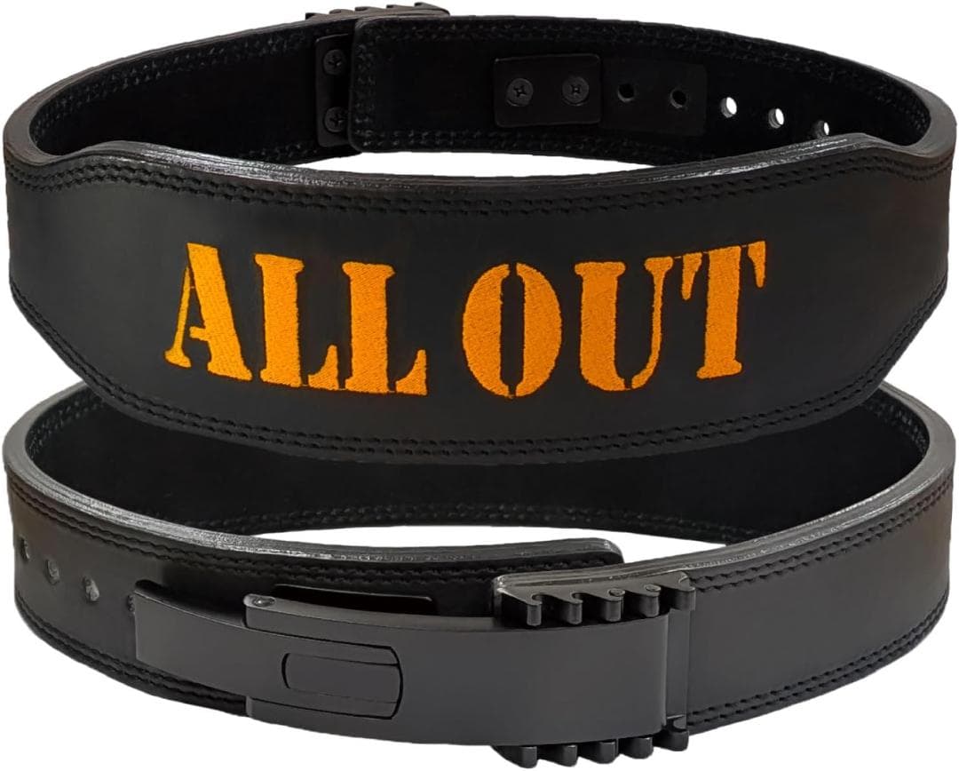 ALLOUT IFBB PRO監修 レバーアクションベルト トレーニングベルト
