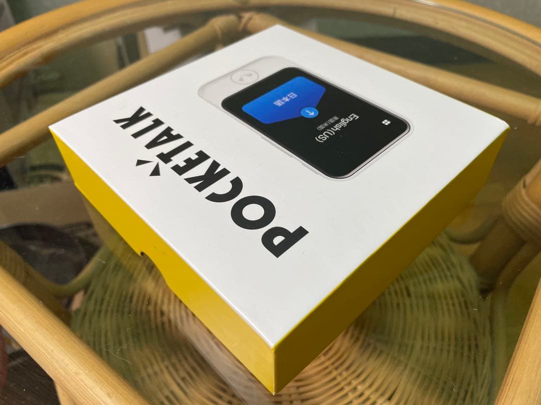 【美品】翻訳機POCKETALKポケトークS グローバル通信 ユーザー登録済