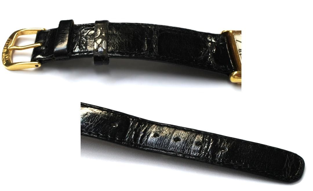 ウォルサム ゴールド マキシム 18K 手巻き 時計 クロコベルト【稼働品】