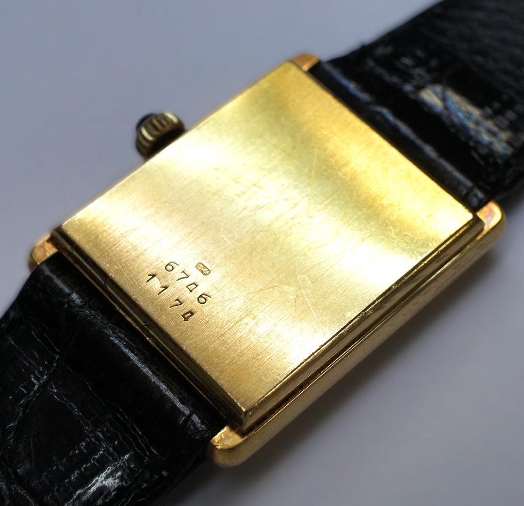 ウォルサム ゴールド マキシム 18K 手巻き 時計 クロコベルト【稼働品】