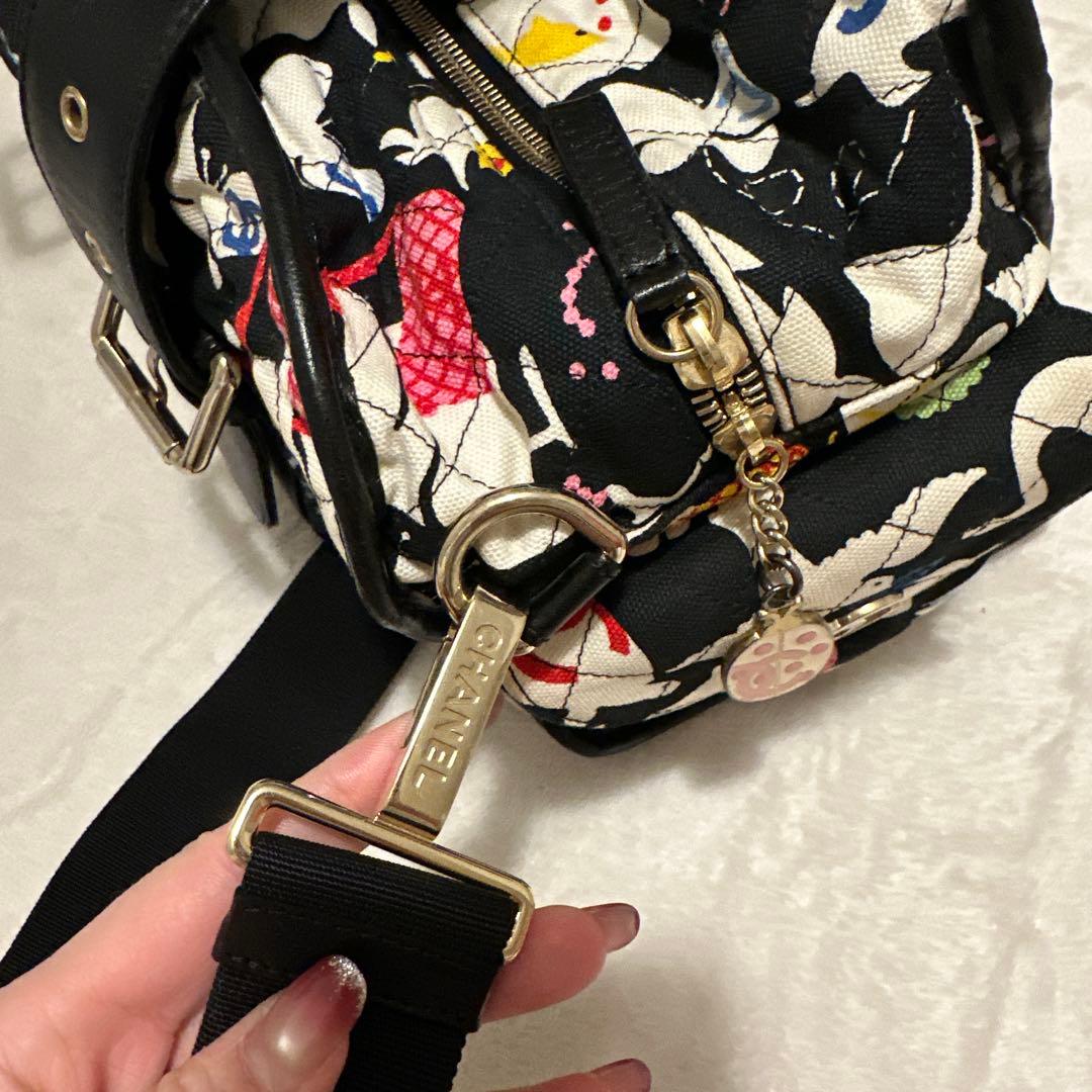 CHANEL スポーツライン ボストンバッグ 2WAY ショルダーバッグ