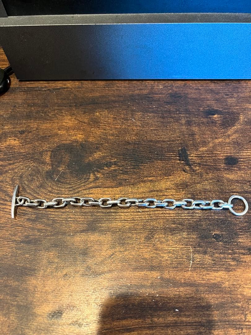 シルバー ステンレス チェーン ブレスレット