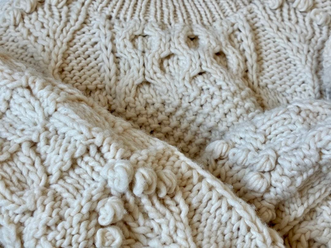 【極美品】今季継続モデル TODAYFUL パッチワークハンドニット タグ付