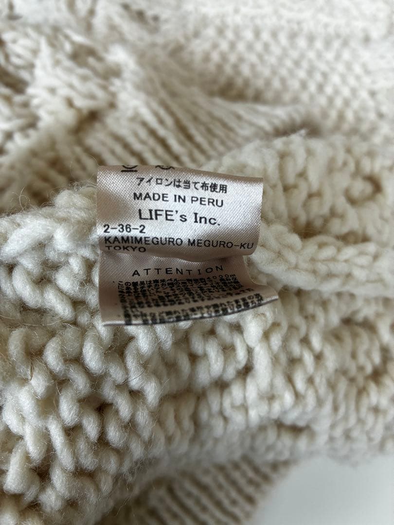 【極美品】今季継続モデル TODAYFUL パッチワークハンドニット タグ付
