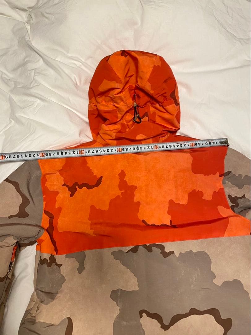 DC スノーボードジャケット オレンジ迷彩