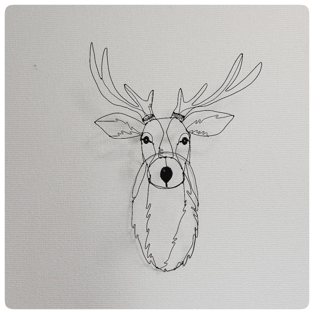 ワイヤーアート 鹿さん専用ページ②