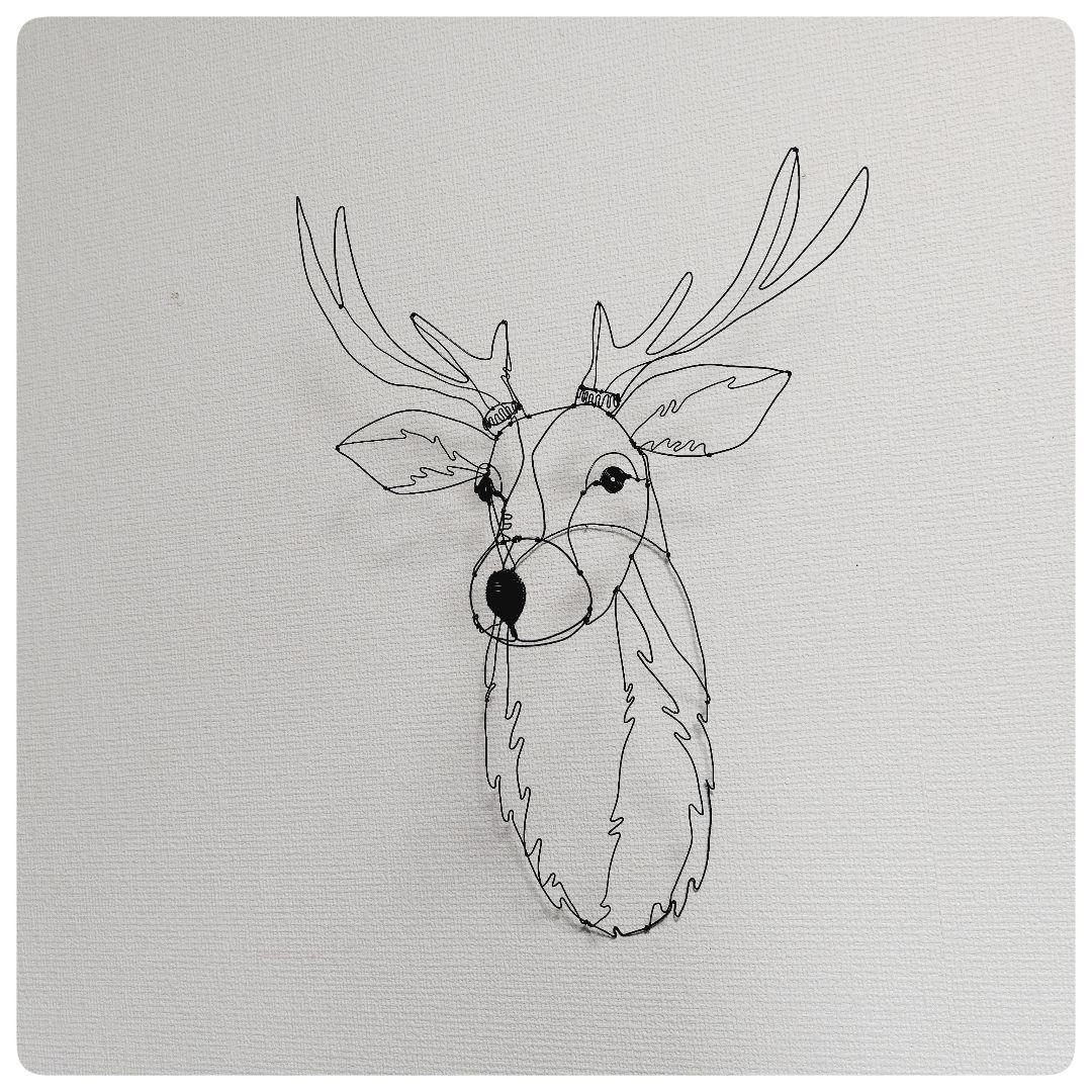 ワイヤーアート 鹿さん専用ページ②