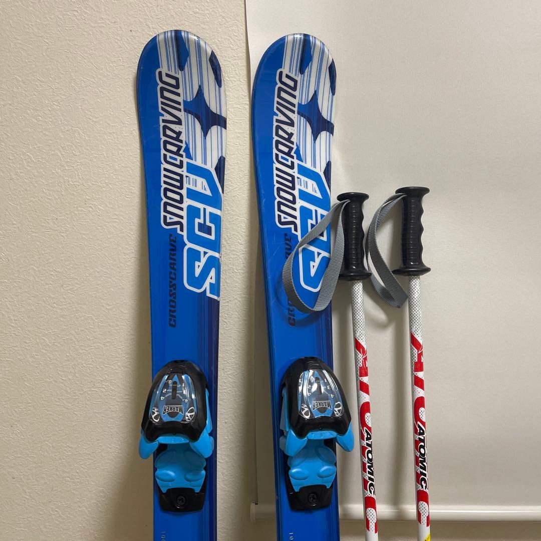 スキー板セット100センチ