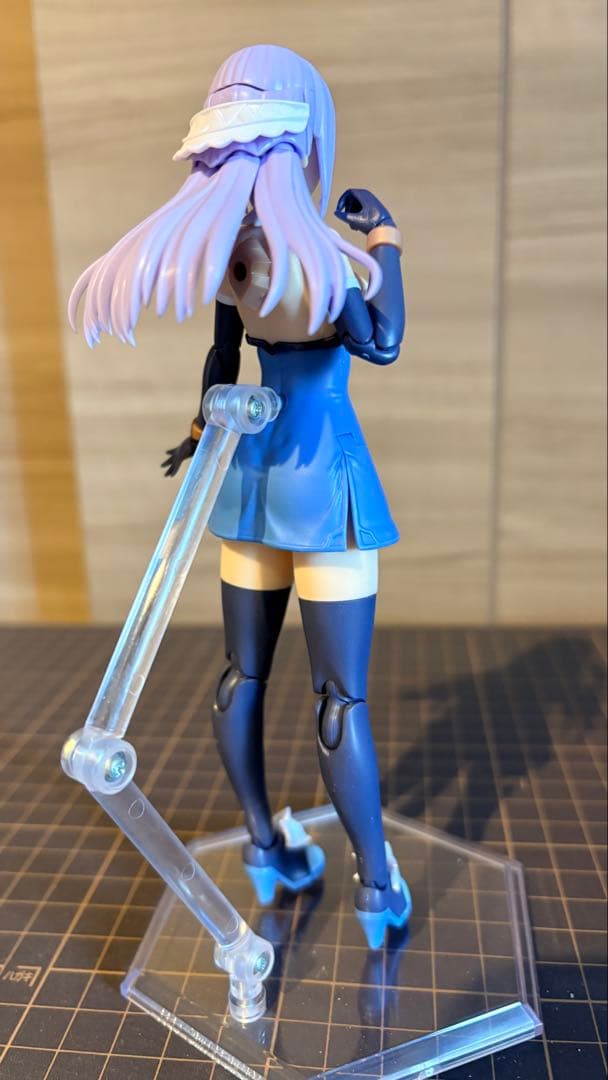 コトブキヤ　アルカナディア　エルメダ　完成品　特典パーツ　合わせ目処理　つや消し